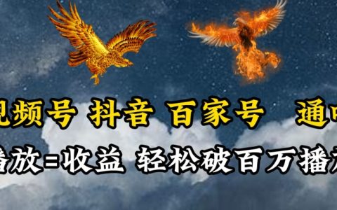 全平臺(tái)流量攻略：視頻號(hào)、百家號(hào)、抖音，深度解析抗戰(zhàn)英雄傳記，每日輕松更新兩三篇【運(yùn)營(yíng)秘訣】