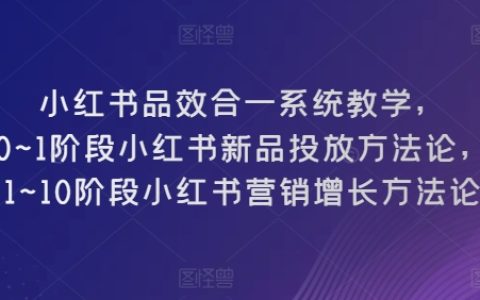 小紅書營銷策略全解析：從0到1的新品推廣方法論，以及1到10的增長營銷技巧