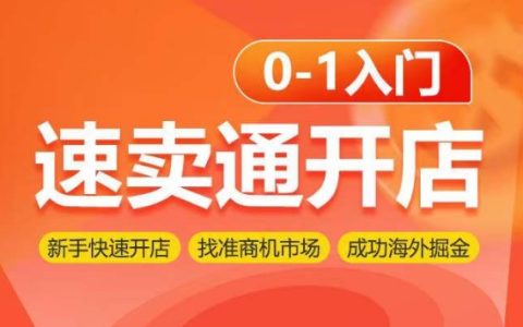 速賣通開店新手指南：0-1快速入門，精準(zhǔn)把握市場商機(jī)，輕松實(shí)現(xiàn)海外掘金！