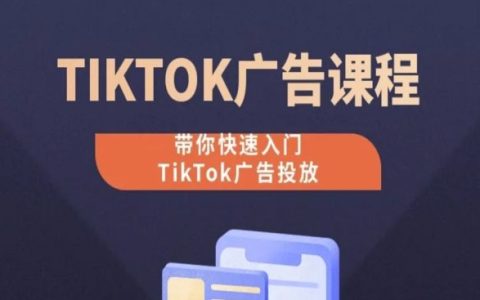 TikTok廣告投放入門到精通課程，0基礎(chǔ)實(shí)操教學(xué)，助你快速掌握TikTok廣告投放技巧
