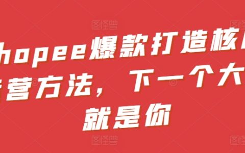 掌握Shopee熱銷秘訣：培養下一個銷量冠軍運營策略