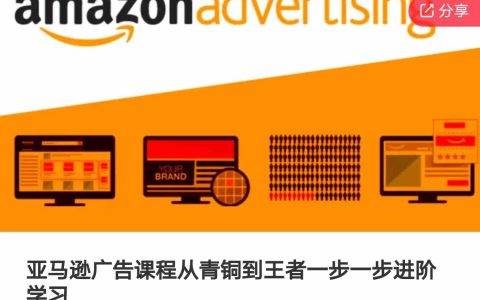 亞馬遜廣告實戰教程：從入門小白到營銷大師，逐級提升學習攻略