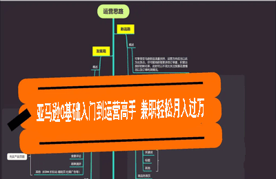跨境電商實戰-亞馬遜0基礎入門到運營高手 兼職輕松月入過萬【30課程】 跨境電商實戰-亞馬遜0基礎入門到運營高手 兼職輕松月入過萬【30課程】