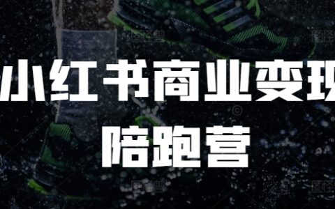 小紅書商業變現全程指導：電商運營教程與實戰陪跑營