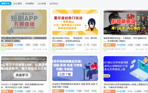 無腦搬運賺錢項目，9個網站，月入12000+