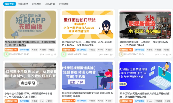 640-7 無腦搬運賺錢項目,9個網站,月入12000+