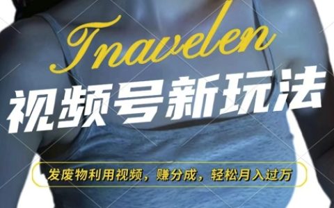 創(chuàng)意視頻號(hào)運(yùn)營(yíng)新思路，巧用廢舊物品制作視頻，輕松實(shí)現(xiàn)收益分成，小白也能月入過(guò)萬(wàn)【揭秘】