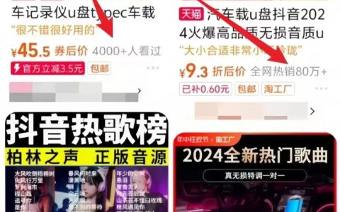 車載音樂U盤項目，這樣做，小白也能月入8000+（附詳細教程）