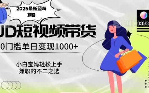 2025年最新藍(lán)海創(chuàng)業(yè)項(xiàng)目，0門(mén)檻每日收入過(guò)千，小白寶媽輕松入門(mén)【獨(dú)家揭秘】