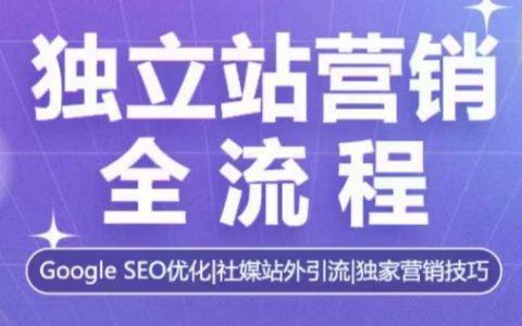 構(gòu)建獨(dú)立站全攻略：從Google SEO優(yōu)化到社媒站外引流，揭秘獨(dú)家營銷技巧