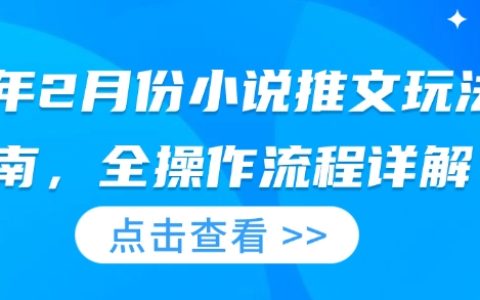 2025年2月小說(shuō)推廣策略全解析：詳細(xì)操作流程與實(shí)戰(zhàn)技巧指南