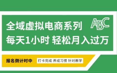 2025虛擬電商零違規(guī)日入過萬實戰(zhàn)：全自動多平臺矩陣玩法，小白7天搭建變現(xiàn)系統(tǒng)