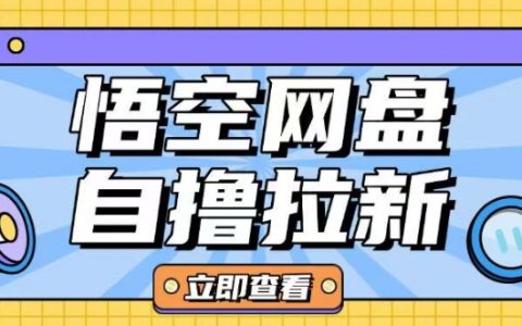 全網(wǎng)獨家揭秘悟空網(wǎng)盤云真機推廣策略，單機操作輕松賺取10-20元