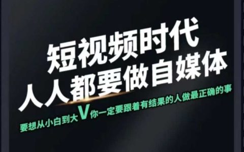 短視頻實戰訓練營：專注個人IP打造，專屬課程助力您的短視頻營銷成功（包含實戰技巧與案例分析）