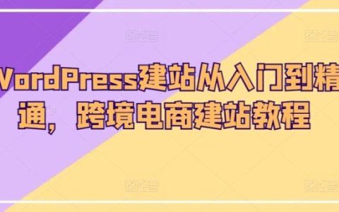 小王子的外貿筆記WordPress建站從入門到精通
