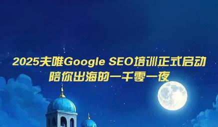 2025搜外夫唯Google獨立站SEO系統教程,從零搭建到變現的完整SEO解決方案