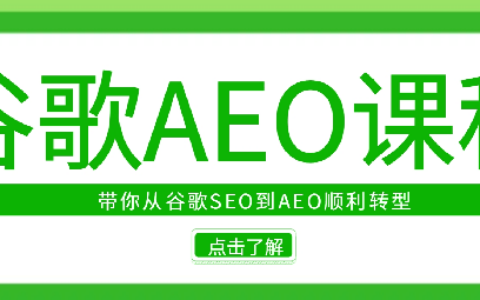 大衛(wèi)2025谷歌AEO課程，從谷歌SEO到AEO順利轉(zhuǎn)型