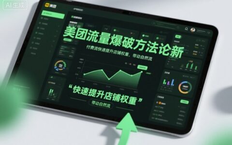 美團(tuán)流量爆破方法論，付費(fèi)流快速提升店鋪權(quán)重，帶動自然流