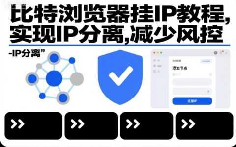 比特瀏覽器掛IP教程，實現IP分離，減少風控
