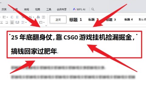 25年底翻身仗，靠CSGO游戲掛G撿漏掘金，搞錢回家過肥年【揭秘】