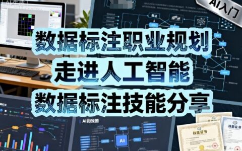 數據標注職業規劃，走進人工智能，數據標注技能分享