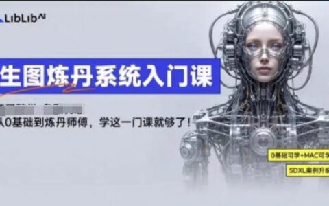 LibLibAI哩布哩布生圖煉丹系統(tǒng)入門課，從生圖到煉丹，只學(xué)這一門就夠了