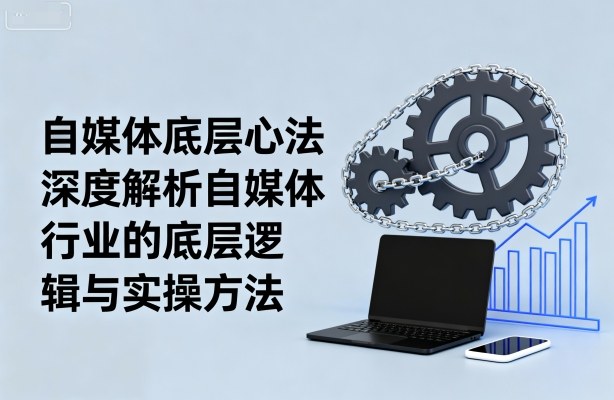 自媒體底層心法,深度解析自媒體行業的底層邏輯與實操方法