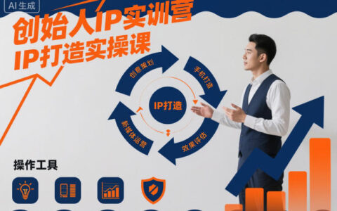 創始人IP實訓營，IP打造實操課