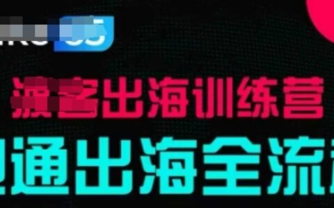 出海訓練營基礎課，?跑通出海全流程，實戰案例拆解