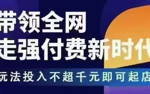 王校長拼多多無限活動流，帶領全網走強付費新時代，玩法投入不超千元即可起店