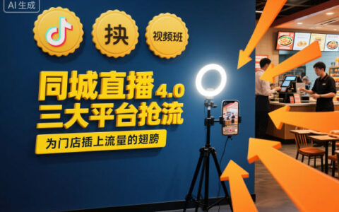 同城直播實操班4.0，三大平臺搶流，為門店插上流量的翅膀