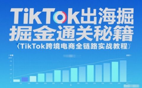 TikTok出海掘金通關(guān)秘籍，TikTok跨境電商全鏈路實(shí)戰(zhàn)教程