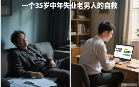 付費文章：一個35歲中年失業老男人的自救